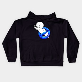 I Hate Caspie - Slime (blue) Kids Hoodie